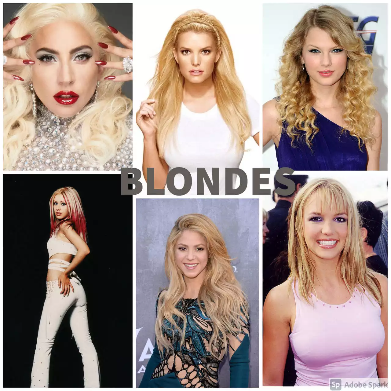 Blonde singers